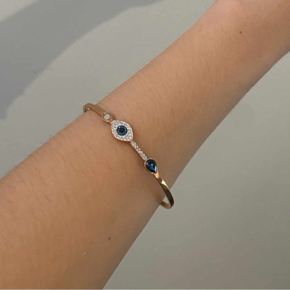 swarovski evil eye bracelet
